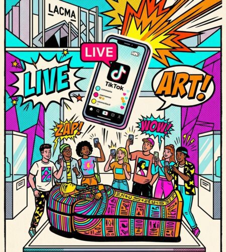 tiktok anime les galeries david geffen du lacma