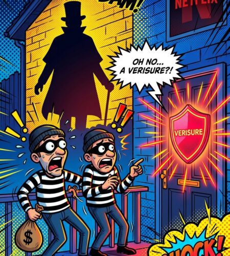 verisure detourne lupin avec versus et lia