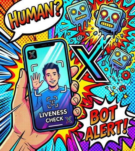 x lance un controle de vivacite anti bots