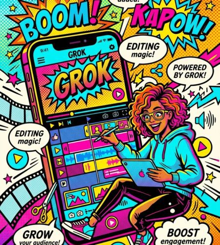 x relance son compositeur video avec grok